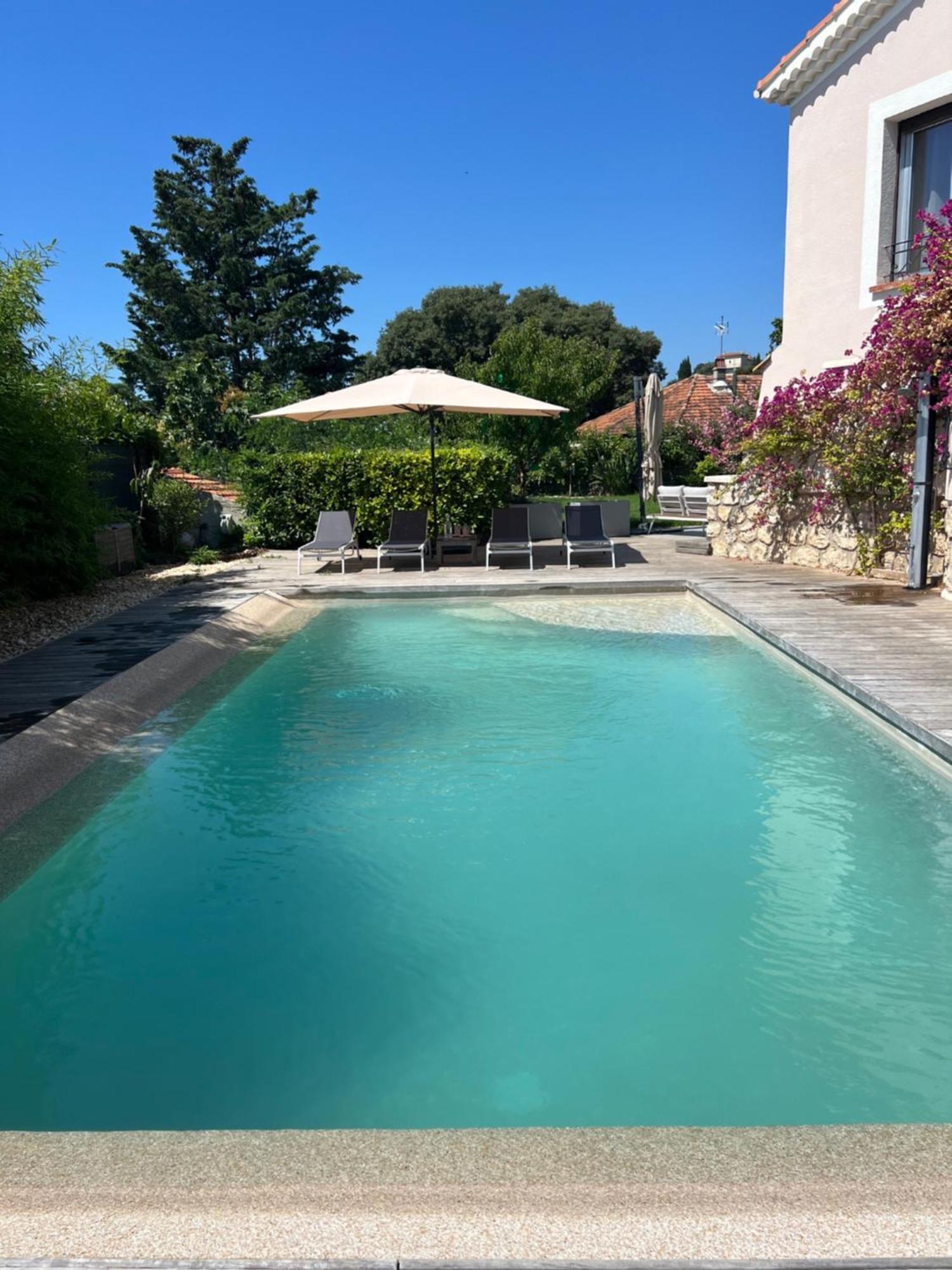 Superbe Piscine Proche Et Au Calme Villa Nizza